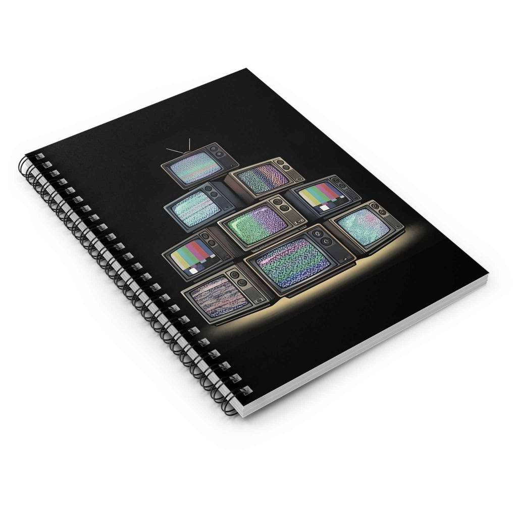 Stack of CRTs | Spiral Bound Notebook