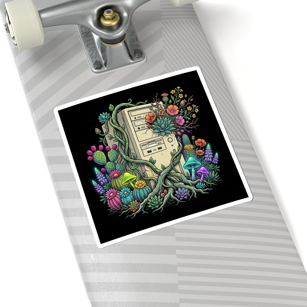 Flower Tower | Kiss-Cut Sticker