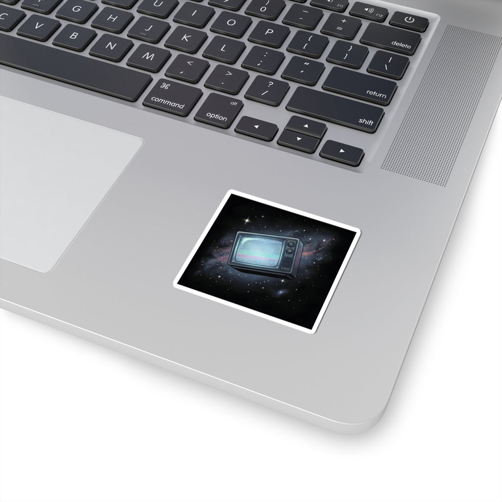 CRT in Space | Kiss-Cut Sticker
