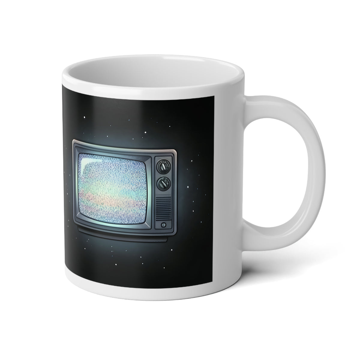 Deep Space Static | 20 oz Coffee Mug