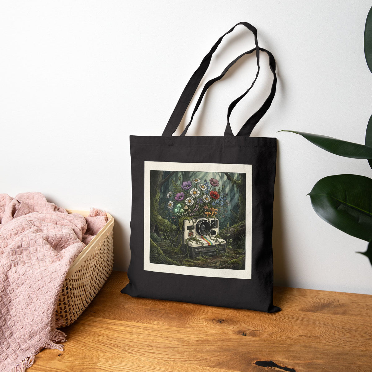 Instant Bloom | Canvas Tote Bag