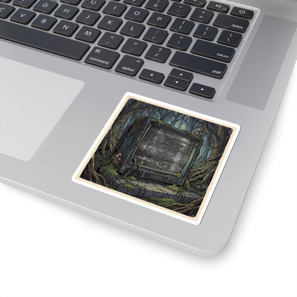 Forest Static | Kiss-Cut Sticker
