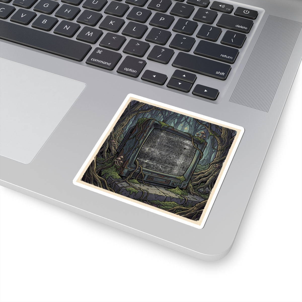 Forest Static | Kiss-Cut Sticker