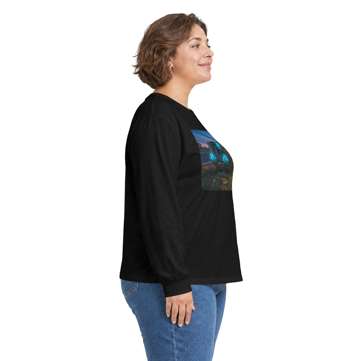 Sunset Static | Long Sleeve Shirt