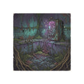 Overgrown Vending Machine | Square Fridge Magnet