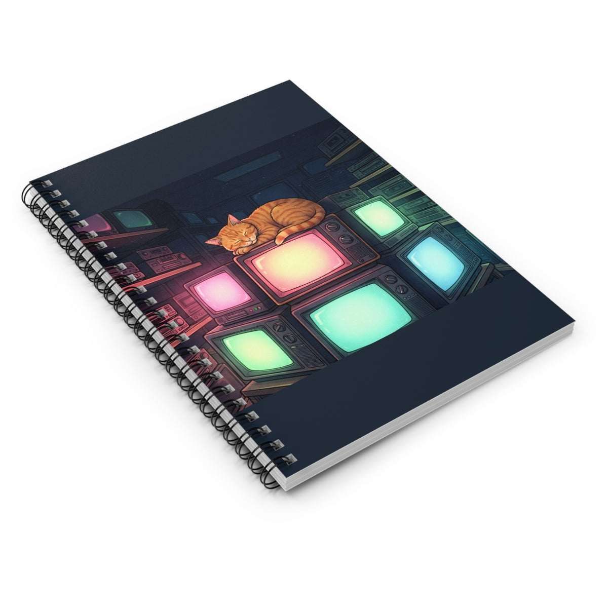 Warm Static | Spiral Bound Notebook