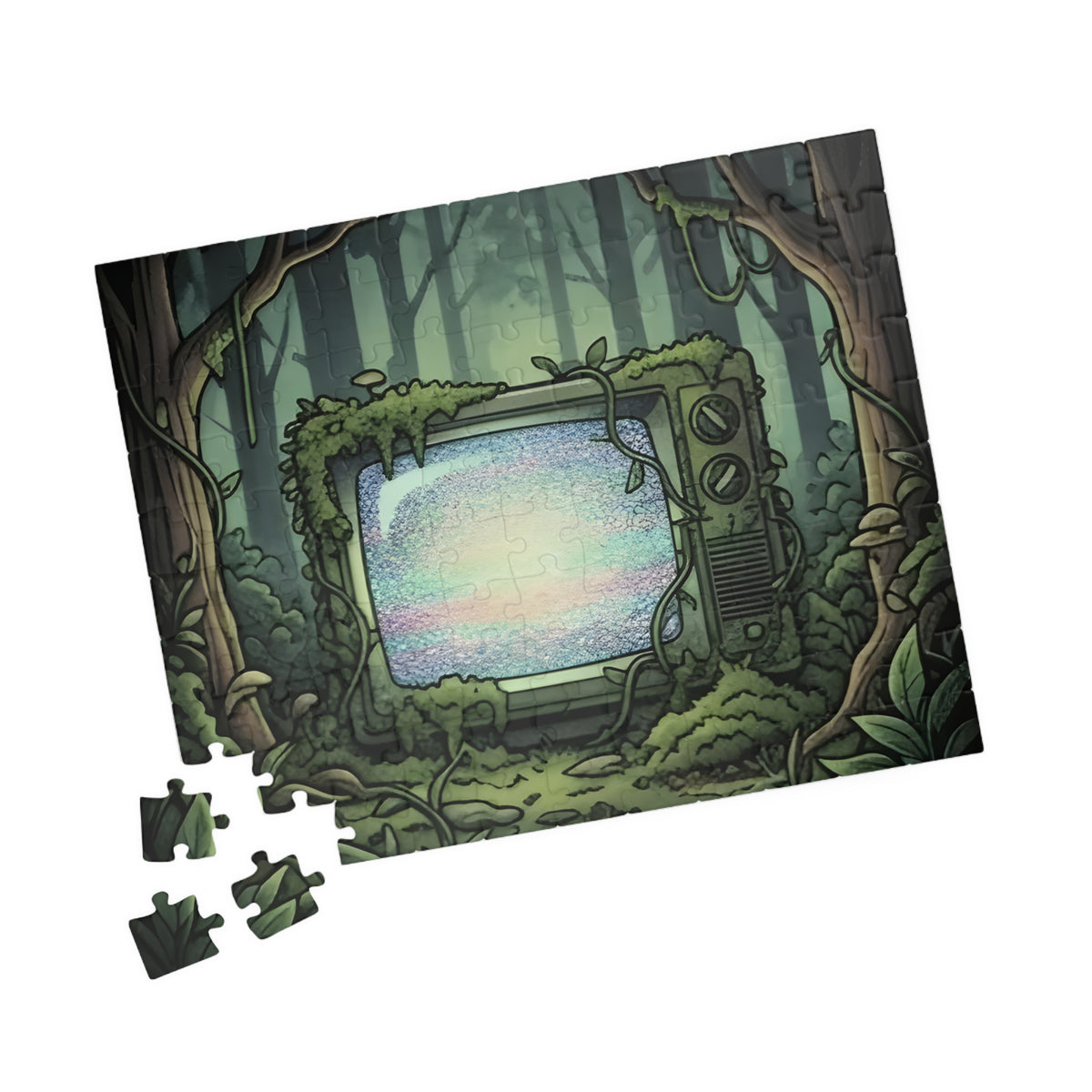 Forest CRT | Puzzle