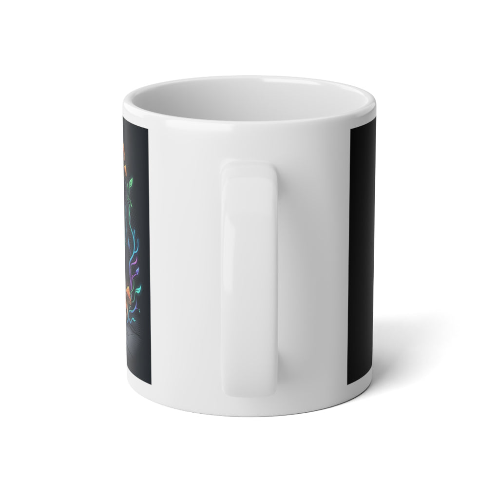 Overgrown Test Screen | 20 oz Coffee Mug