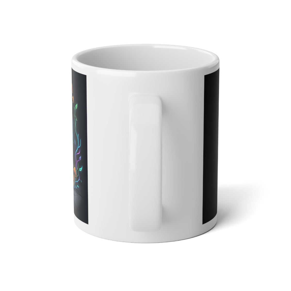 Overgrown Test Screen | 20 oz Coffee Mug