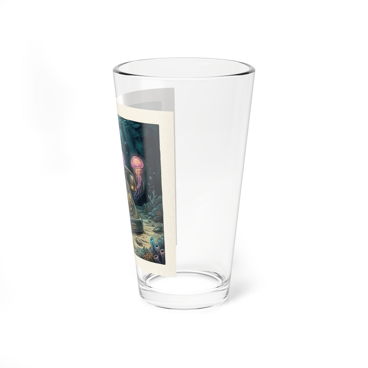 Underwater Dial | 16 oz Glass