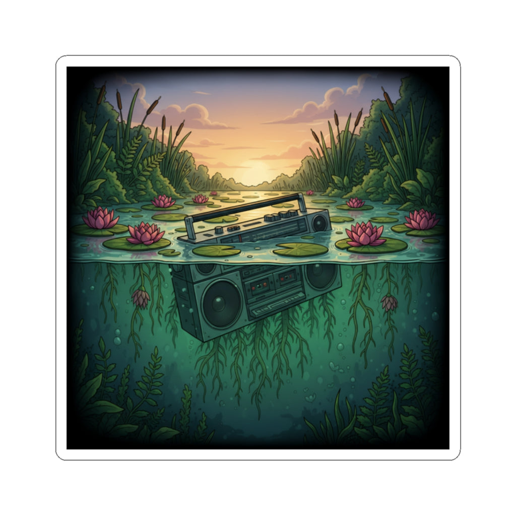 Submerged Frequency | Kiss-Cut Sticker