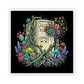 Flower Tower | Kiss-Cut Sticker