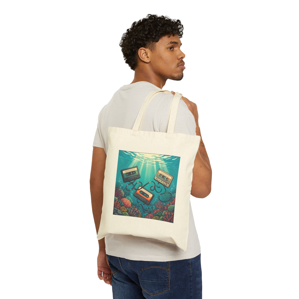Oceanic Frequency | Canvas Tote Bag