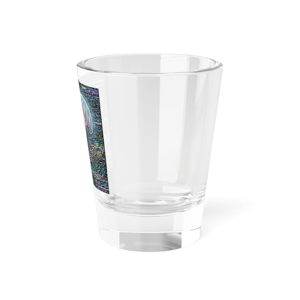 Glitched Jellyfish | Shot Glass