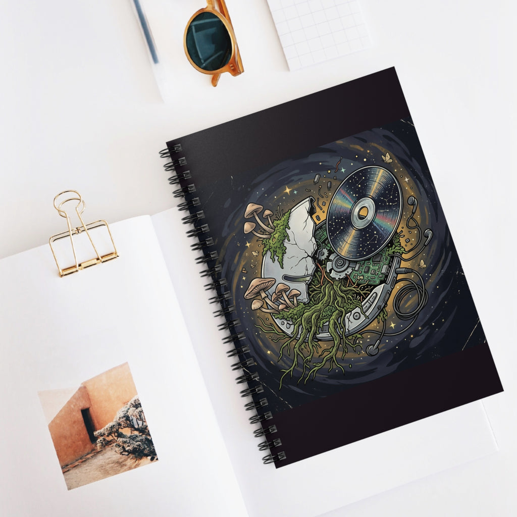 Galactic Compact | Spiral Bound Notebook