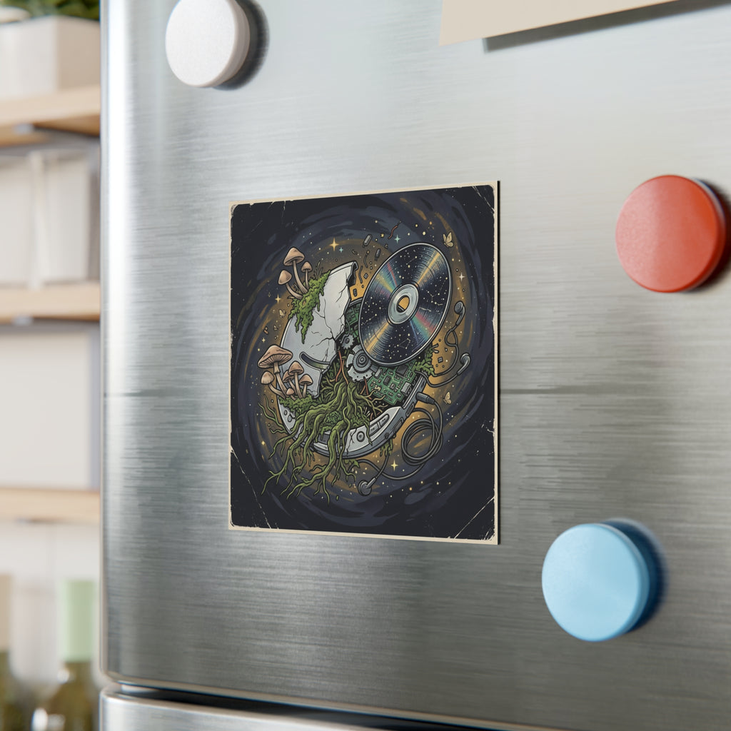 Galactic Compact | Square Fridge Magnet