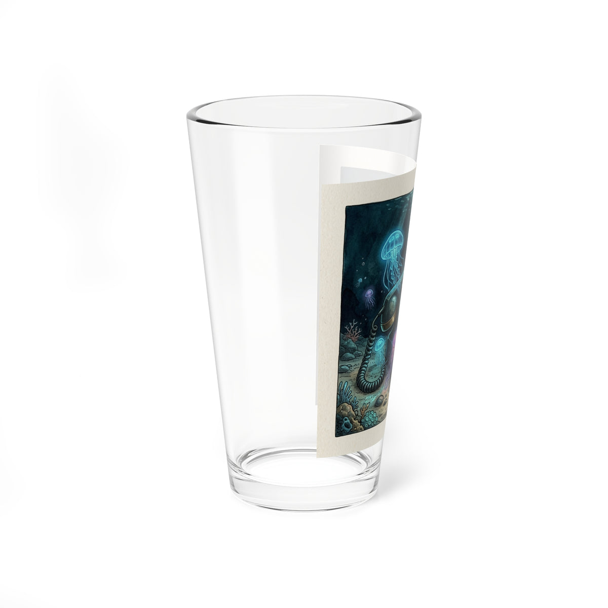 Underwater Dial | 16 oz Glass