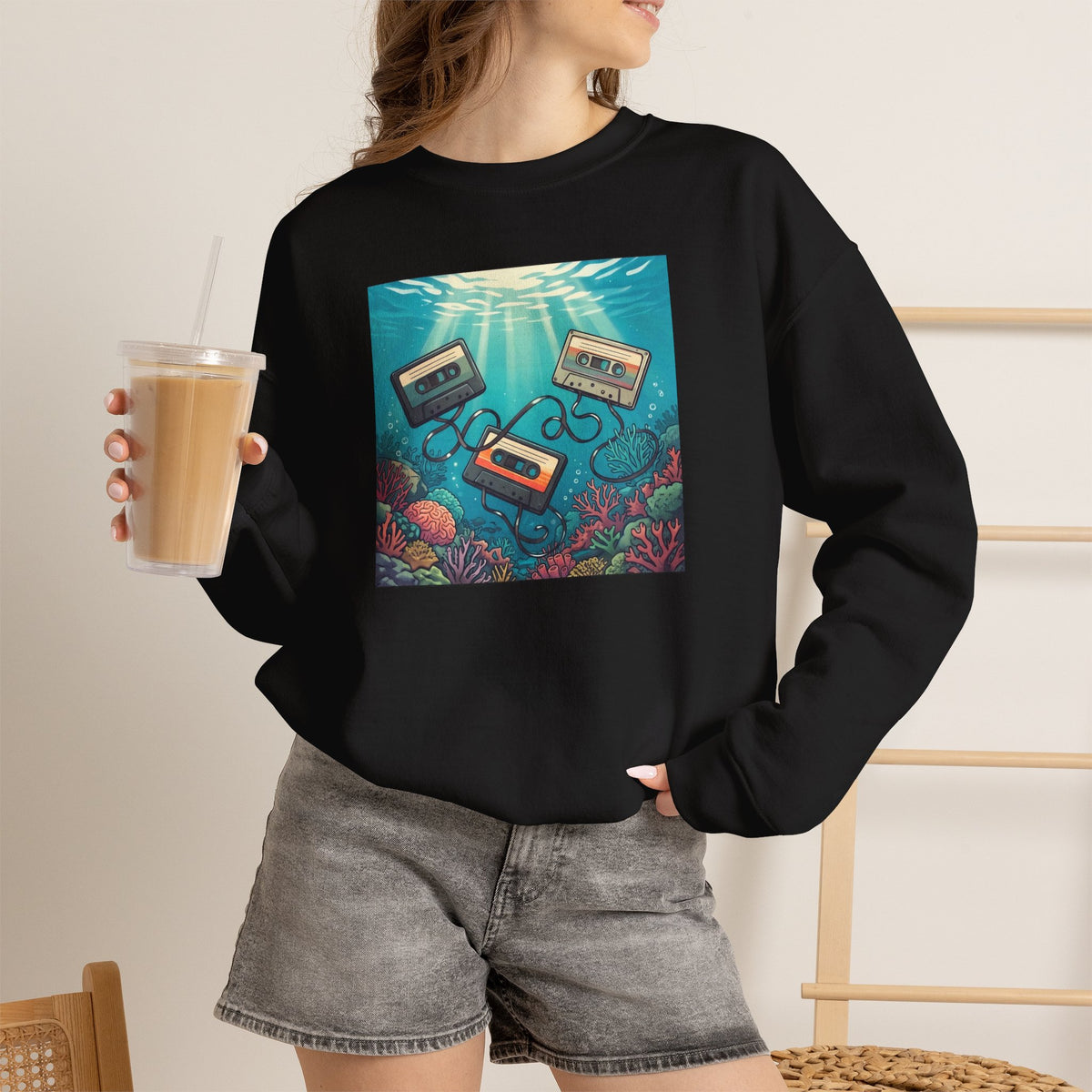 Oceanic Frequency | Crewneck Sweatshirt