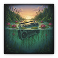 Submerged Frequency | Matte Canvas