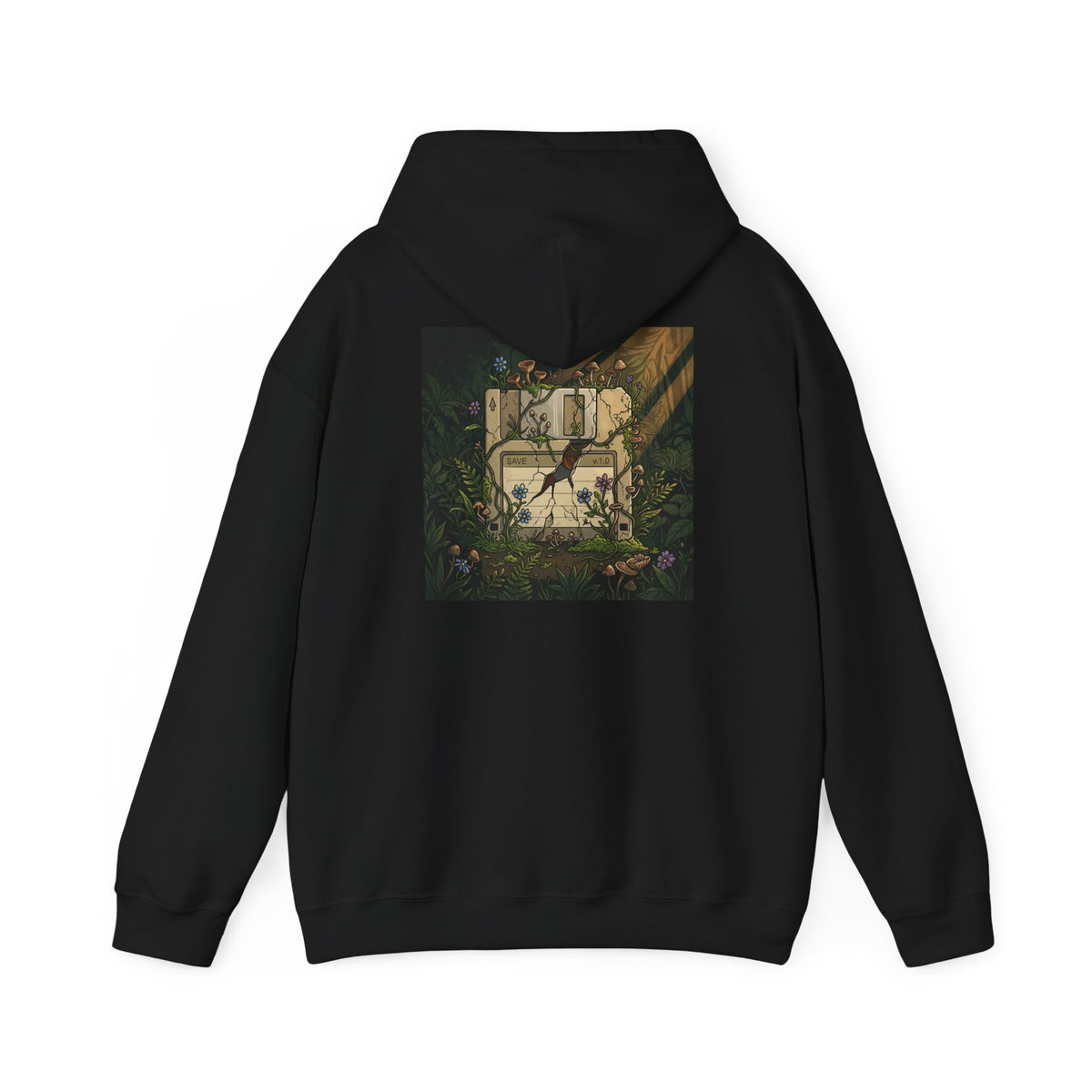 Saved Progress | Print on Back Hoodie