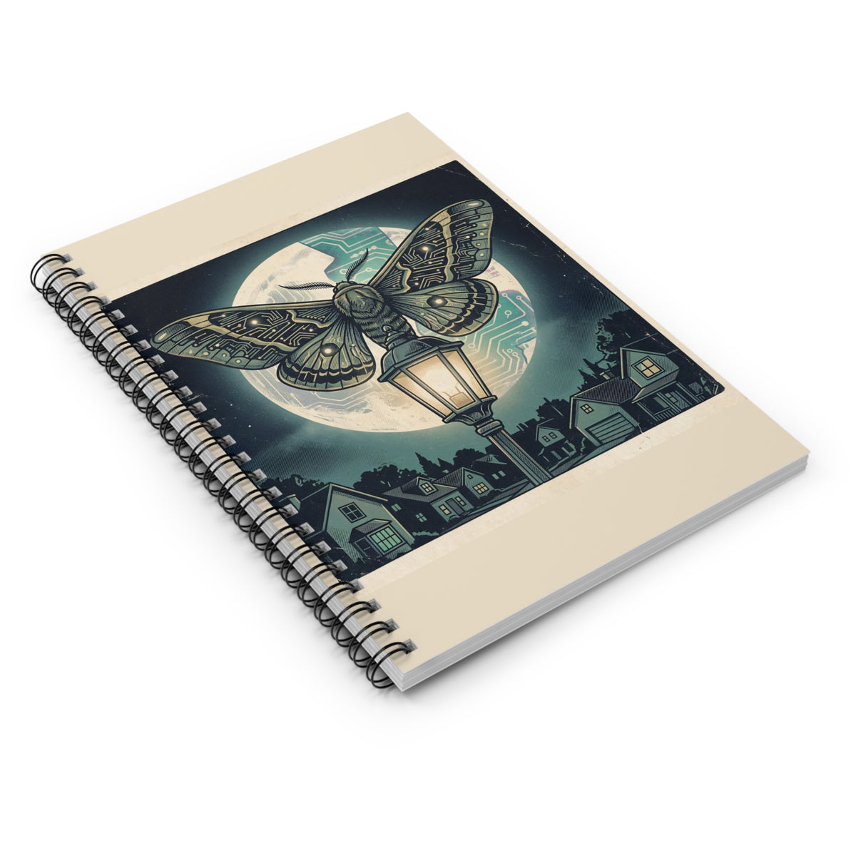 Circuit Moth | Spiral Bound Notebook