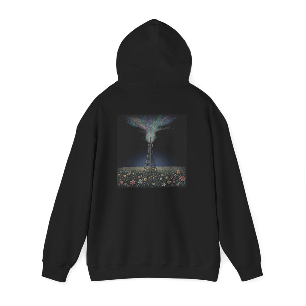 Signal Field | Print on Back Hoodie