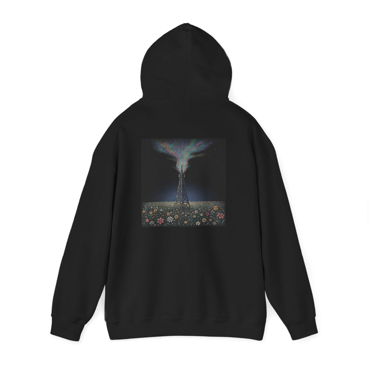 Signal Field | Print on Back Hoodie