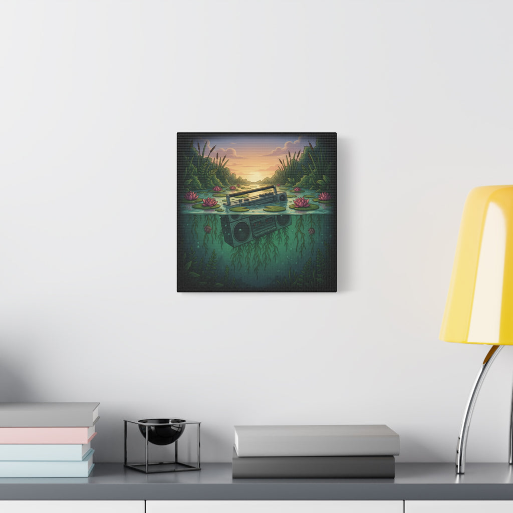 Submerged Frequency | Matte Canvas