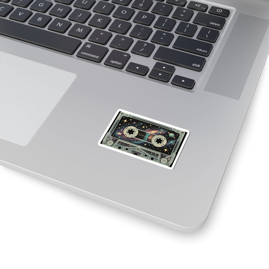 Galaxy Cassette Tape | Kiss-Cut Sticker