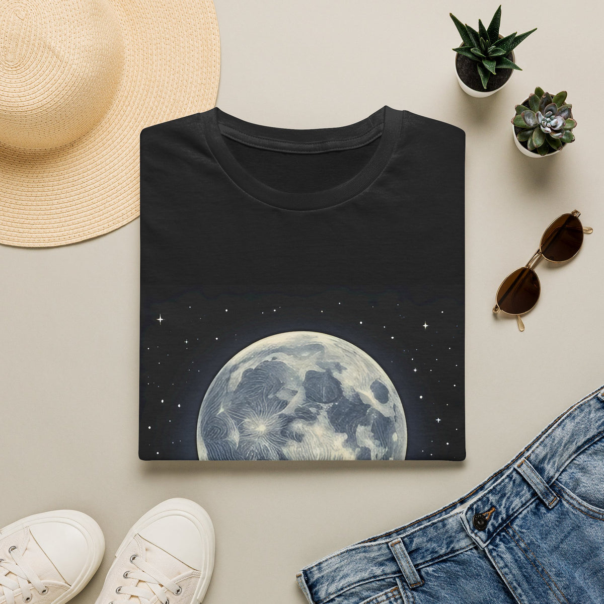 Static Moon | Unisex T-Shirt