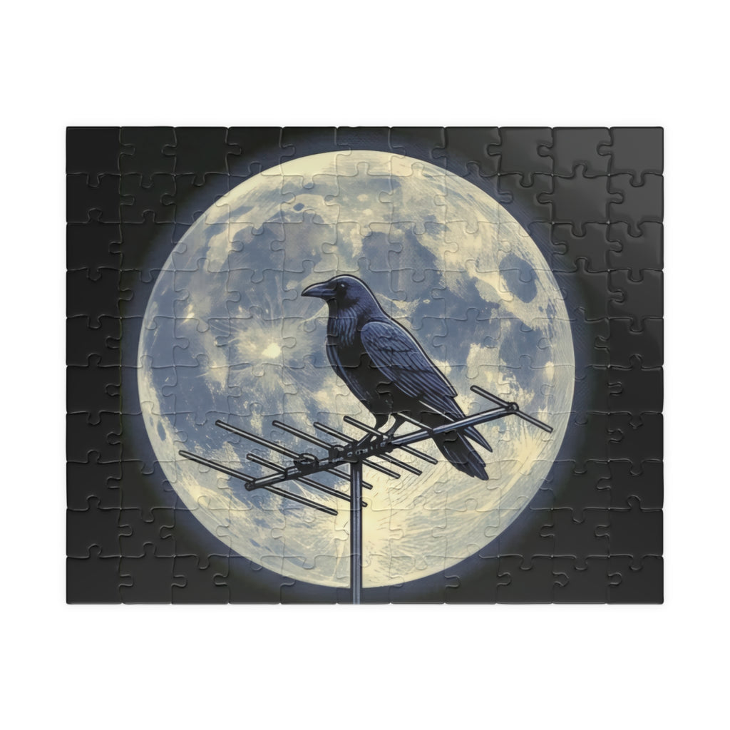 Crow on Antenna | Puzzle