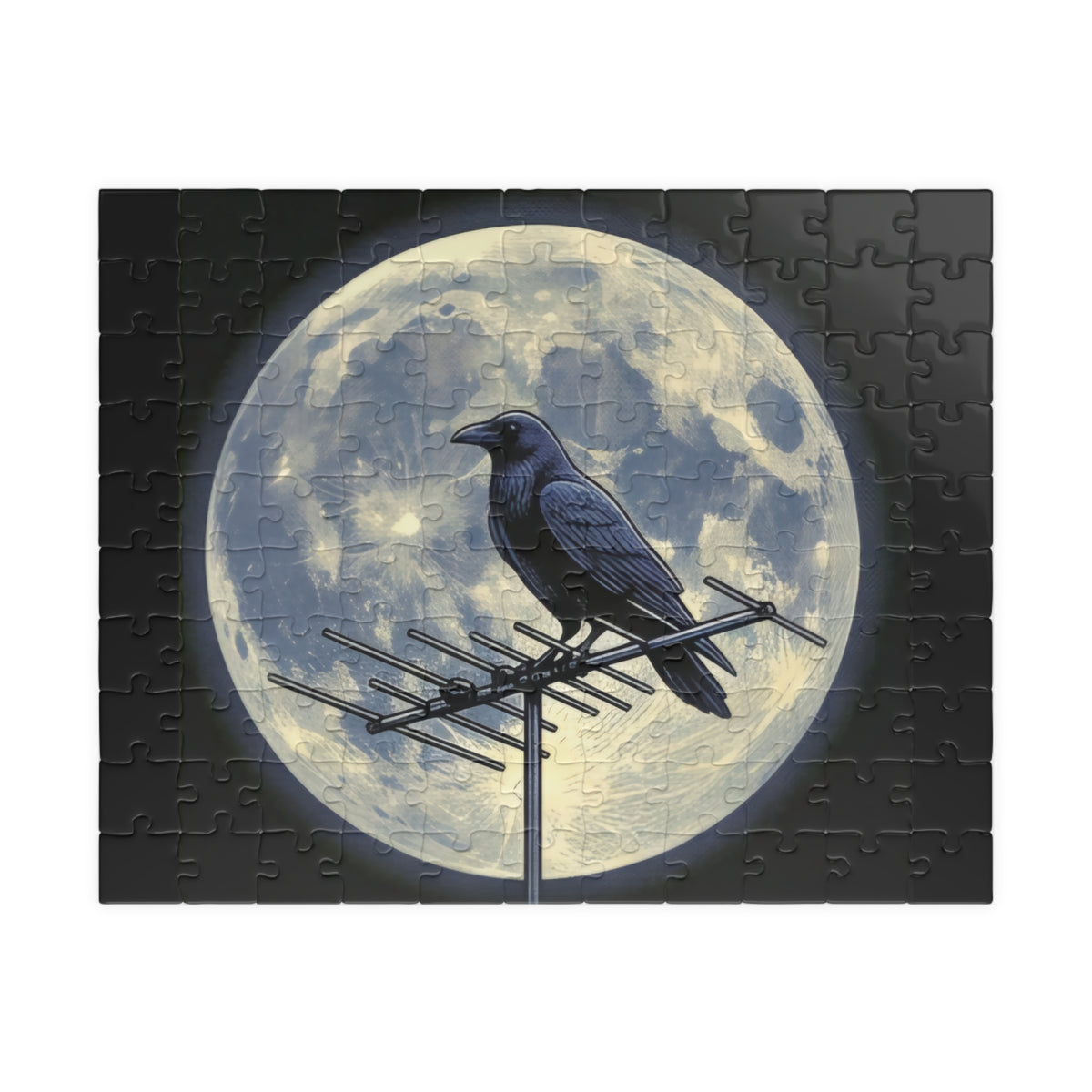 Crow on Antenna | Puzzle