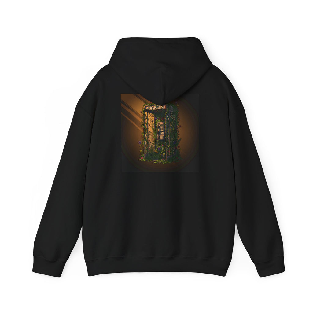 Overgrown Signal | Print on Back Hoodie