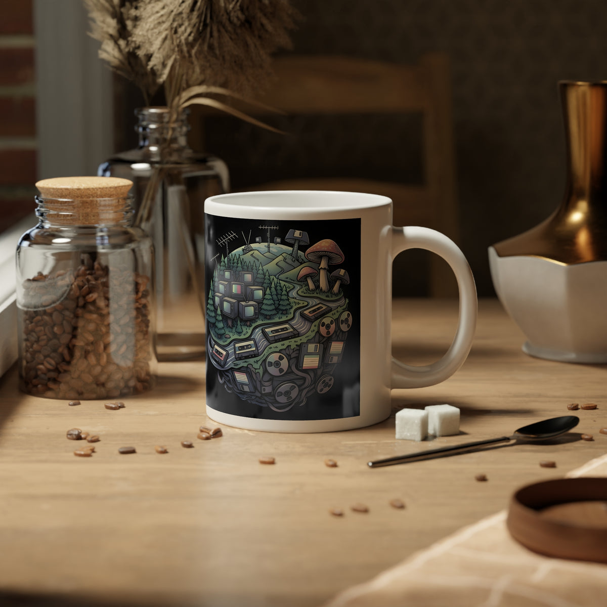 Planet Static | 20 oz Coffee Mug