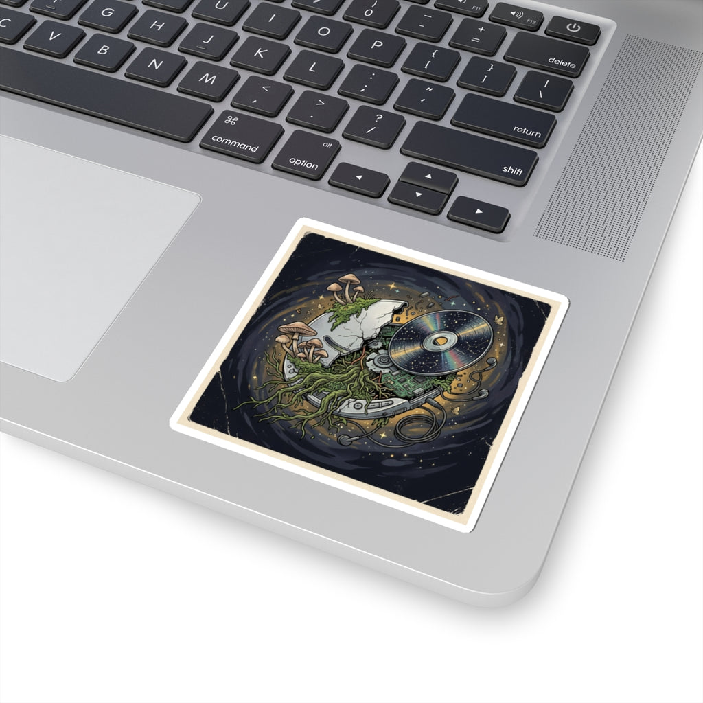 Galactic Compact | Kiss-Cut Sticker