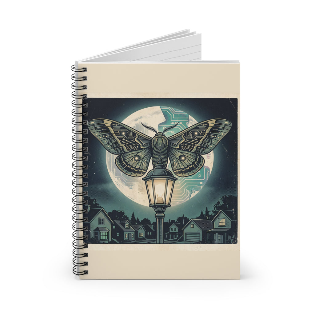 Circuit Moth | Spiral Bound Notebook
