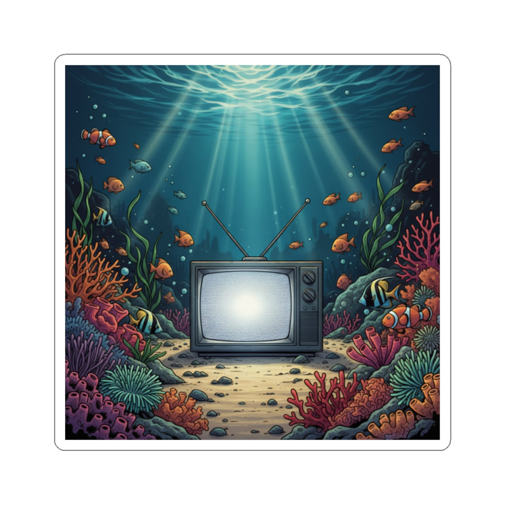 Sunken Broadcast | Kiss-Cut Sticker