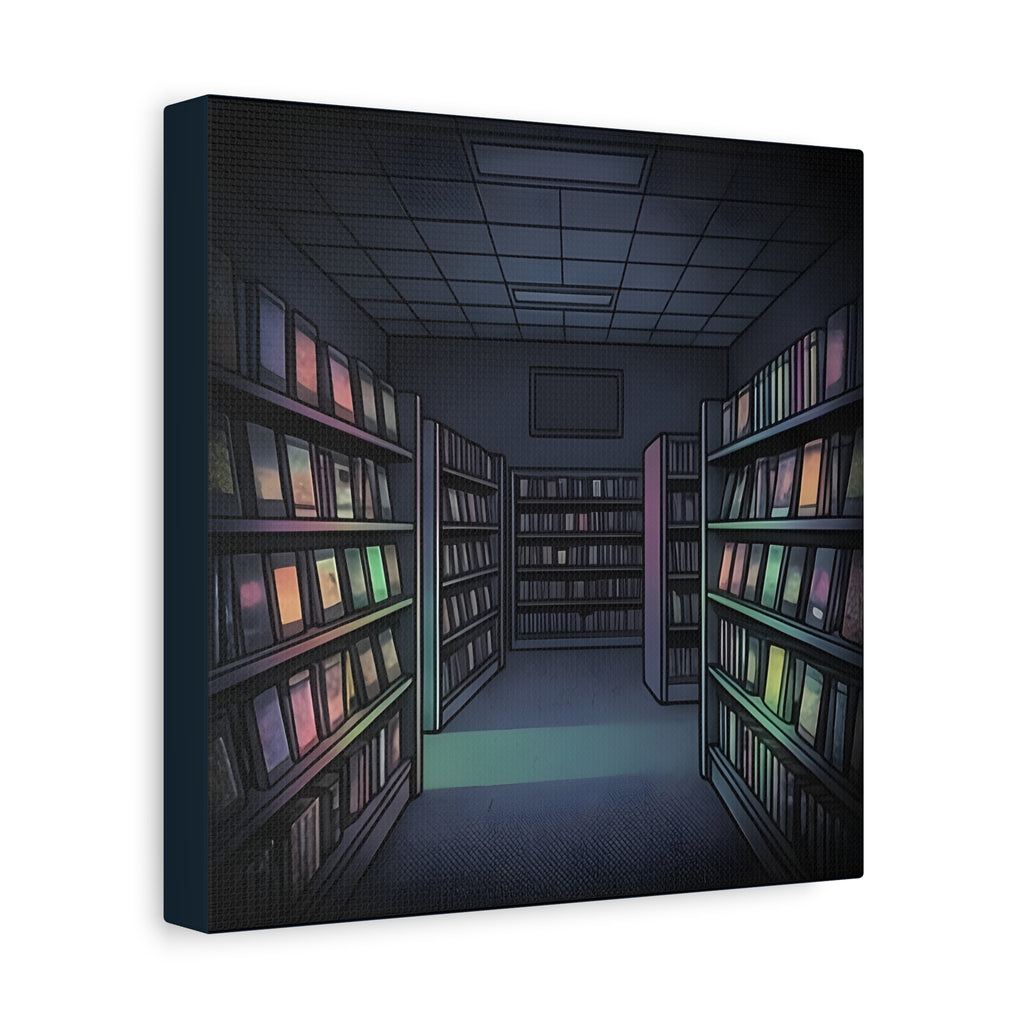 Video Rental Store | Matte Canvas