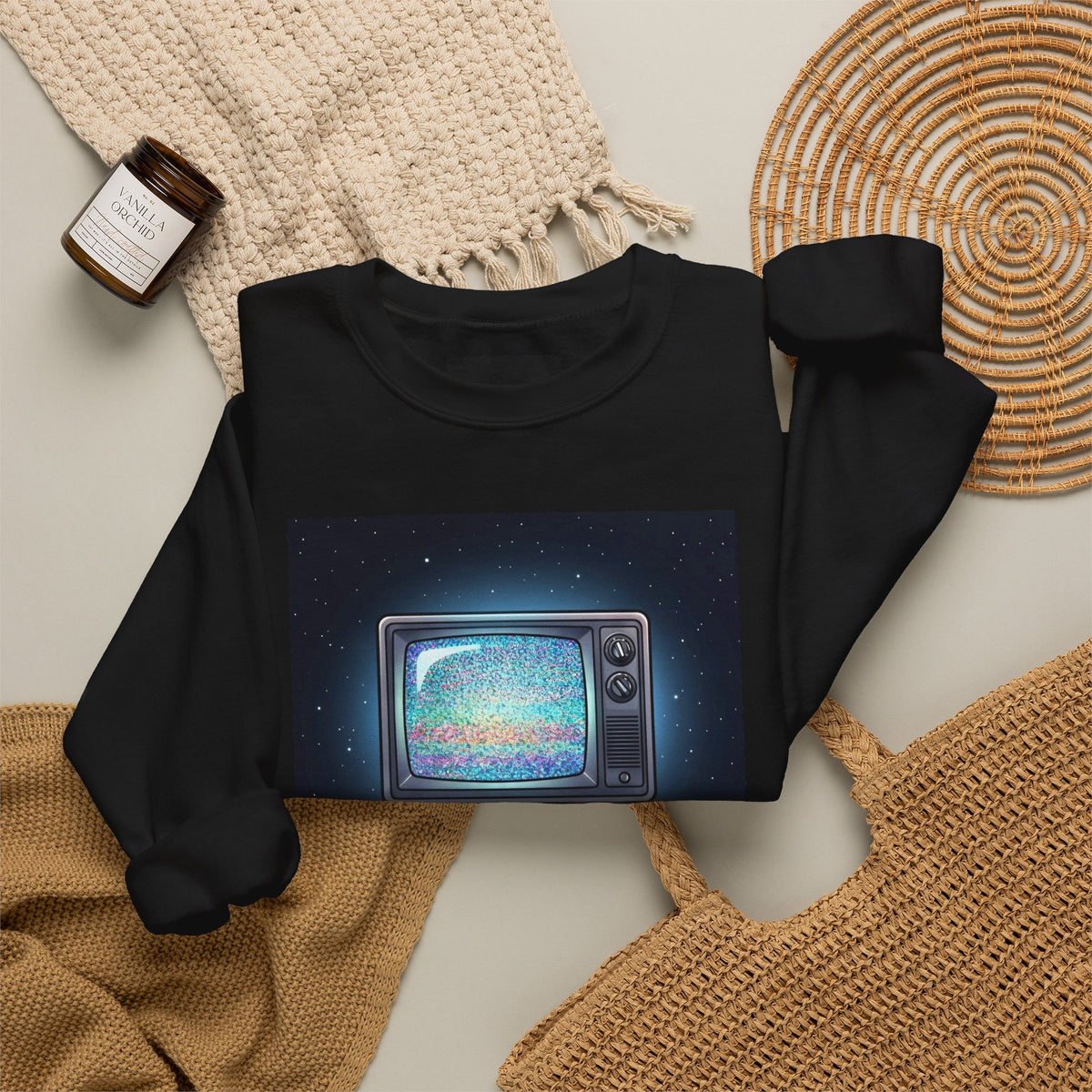 Deep Space Static | Crewneck Sweatshirt