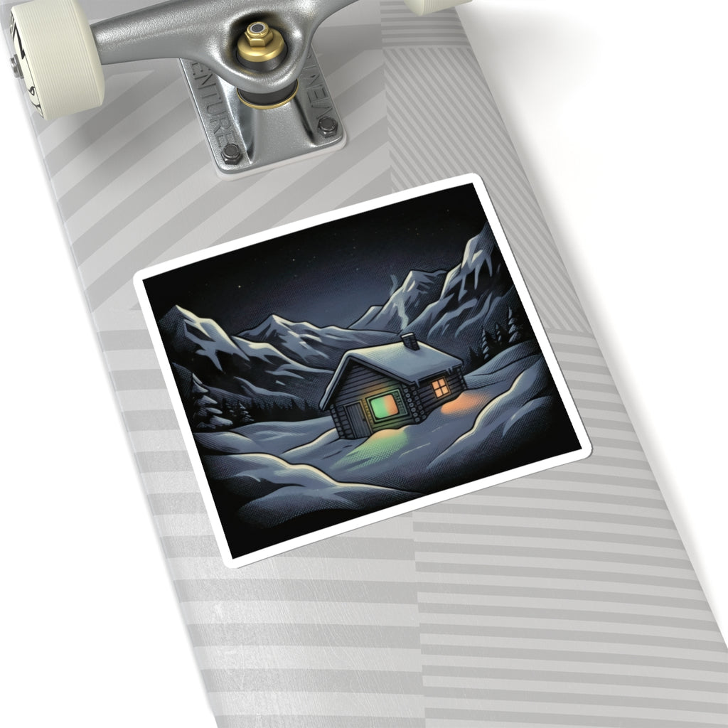 Static Cabin | Kiss-Cut Sticker