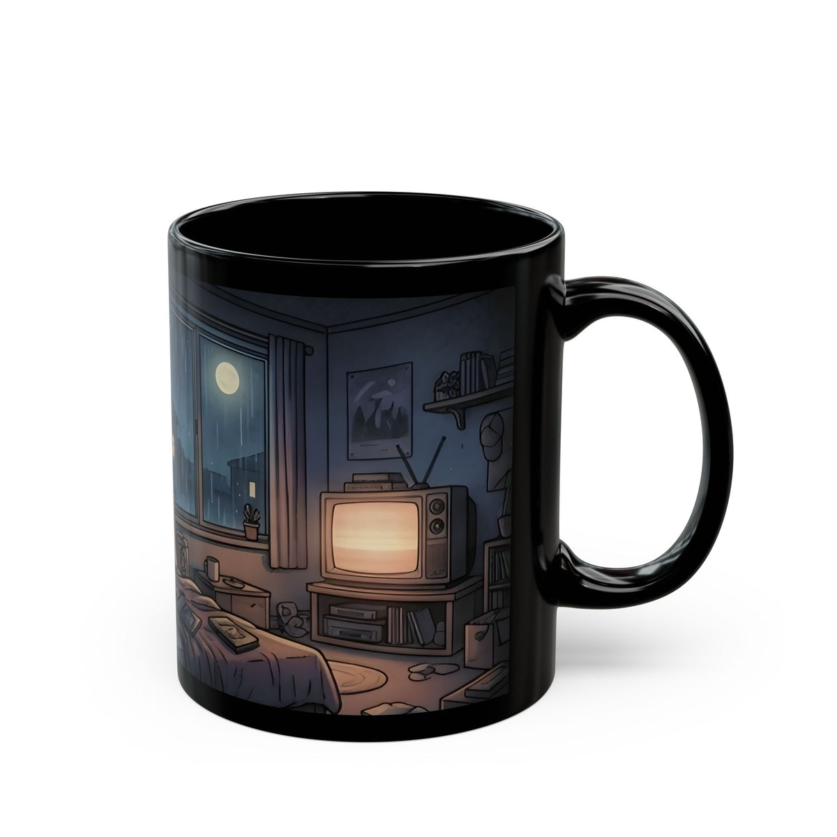Rainy Bedroom | 11/15 oz Coffee Mug