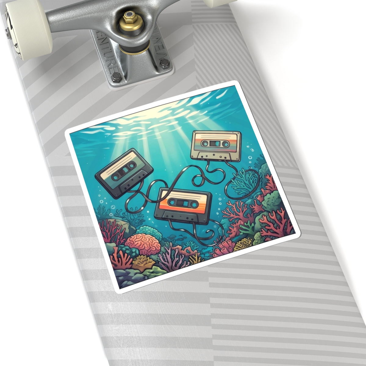 Oceanic Frequency | Kiss-Cut Sticker