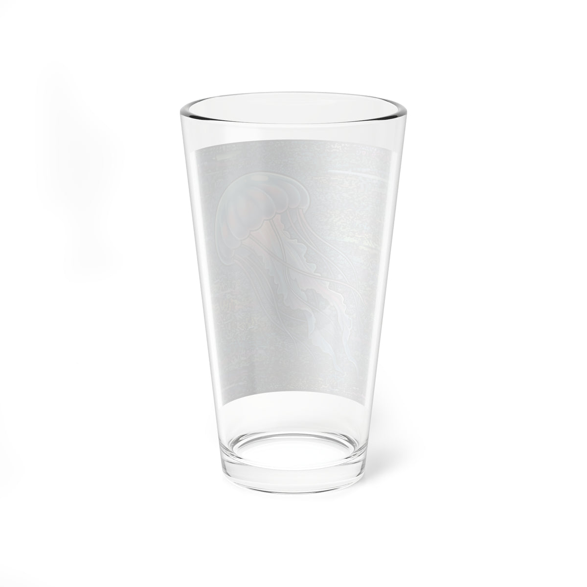 Glitched Jellyfish | 16 oz Glass