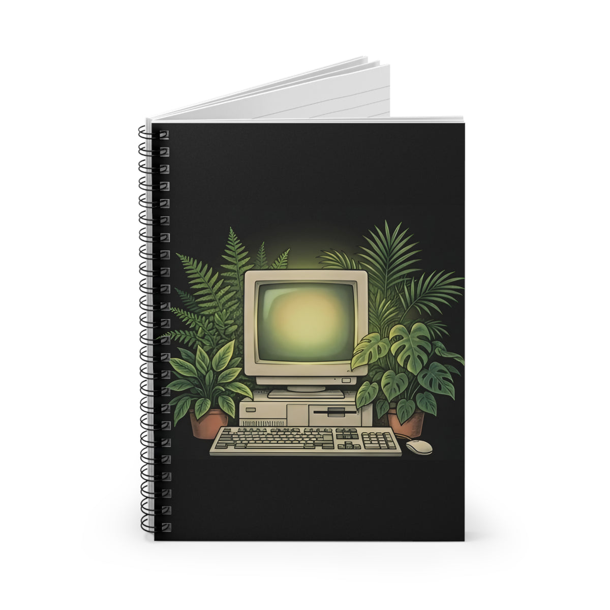 Computer Garden | Spiral Bound Notebook