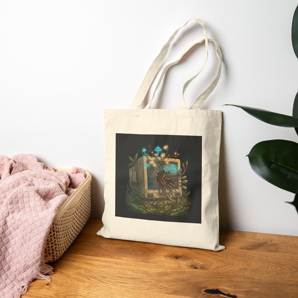 Filament Bloom | Canvas Tote Bag