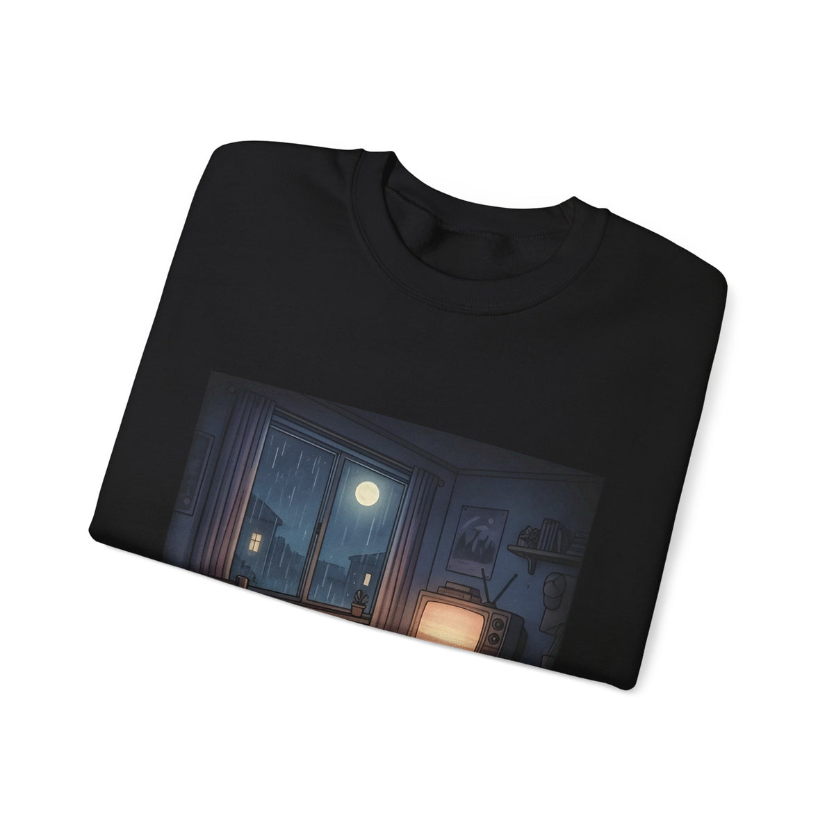 Rainy Bedroom | Crewneck Sweatshirt