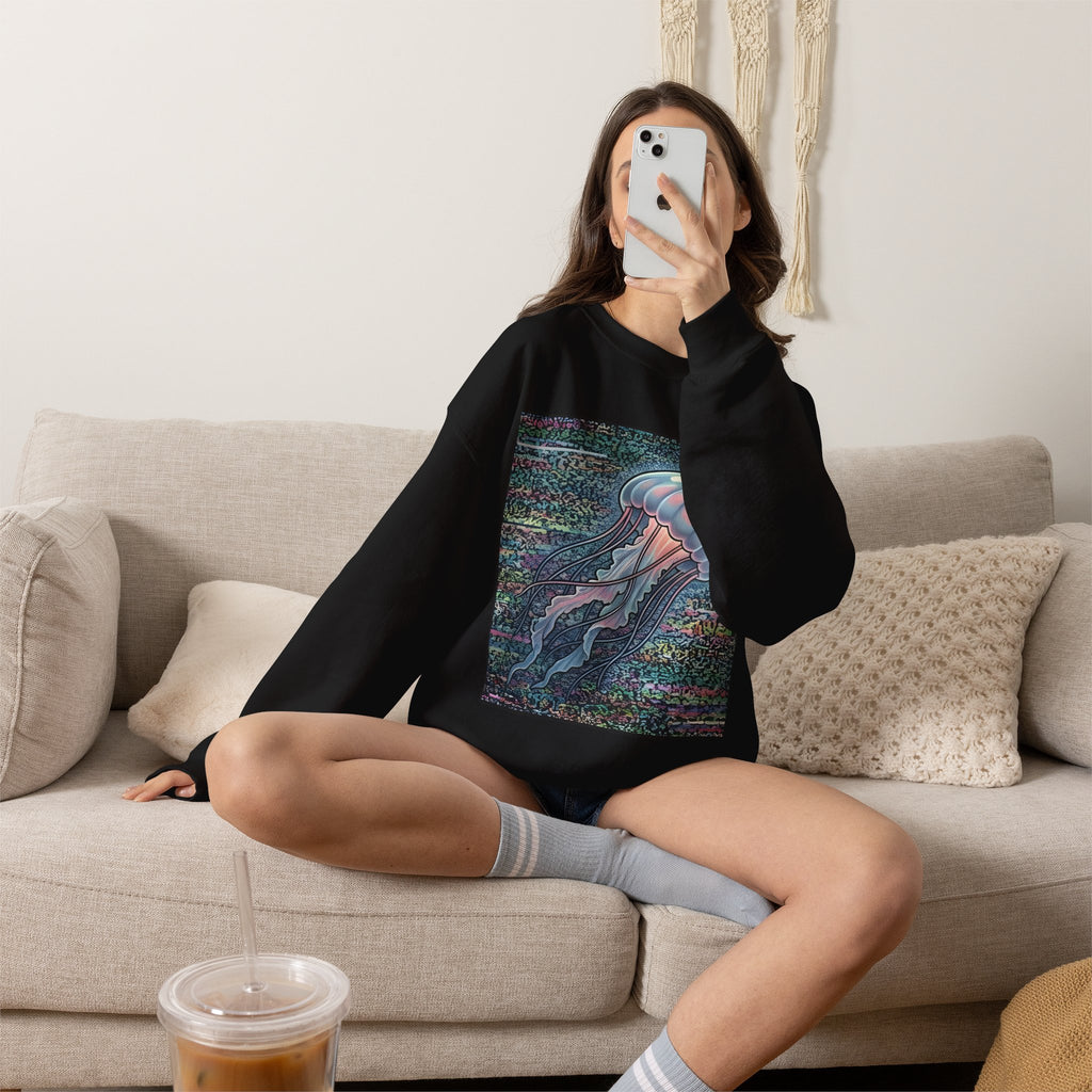 Glitched Jellyfish | Sweatshirt