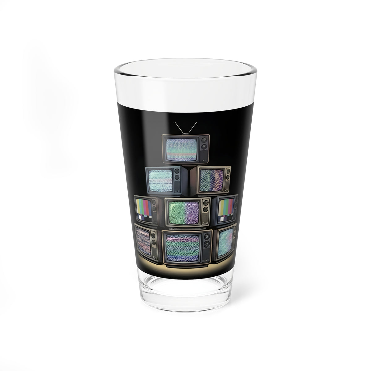 Stack of CRTs | 16 oz Glass