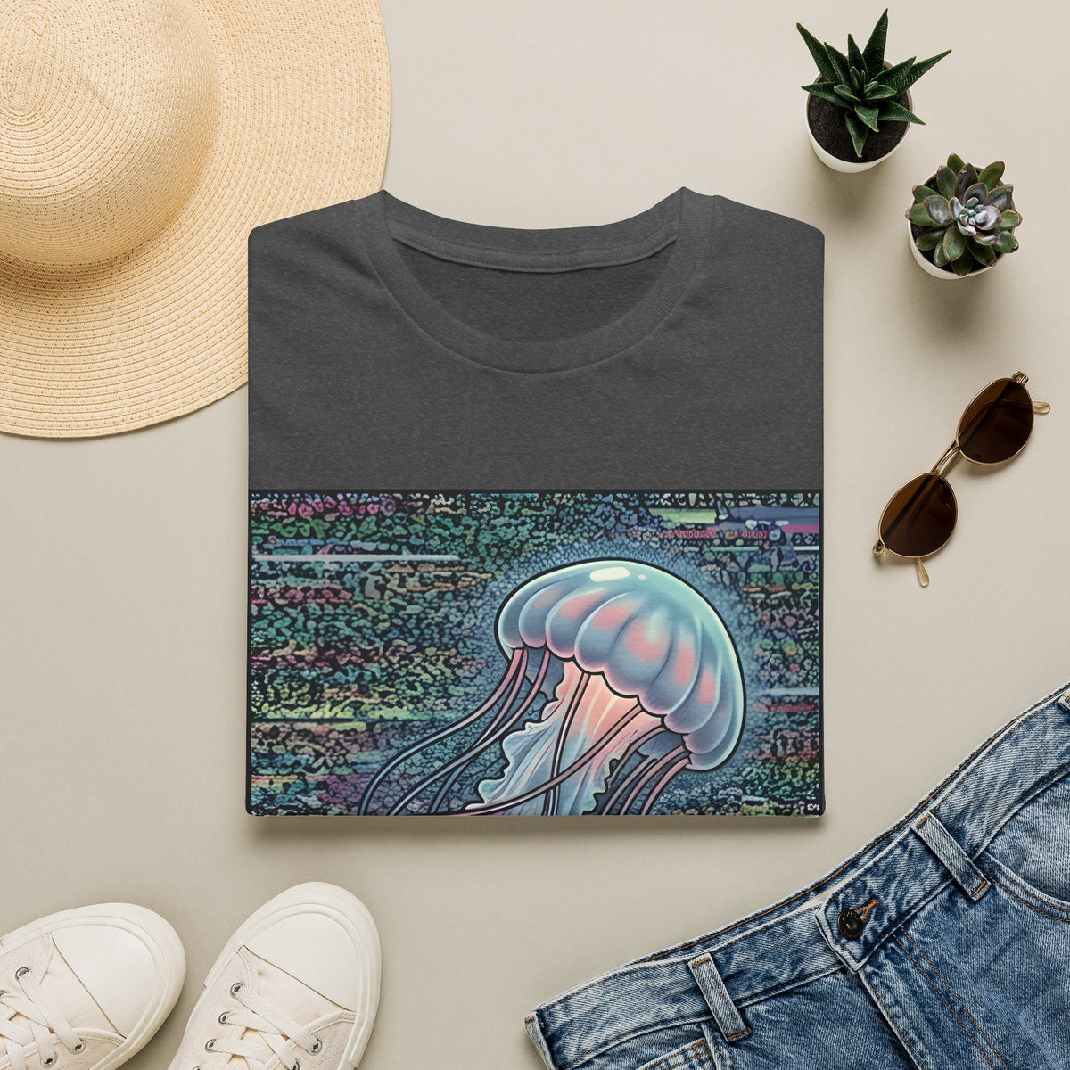 Glitched Jellyfish | Unisex T-Shirt