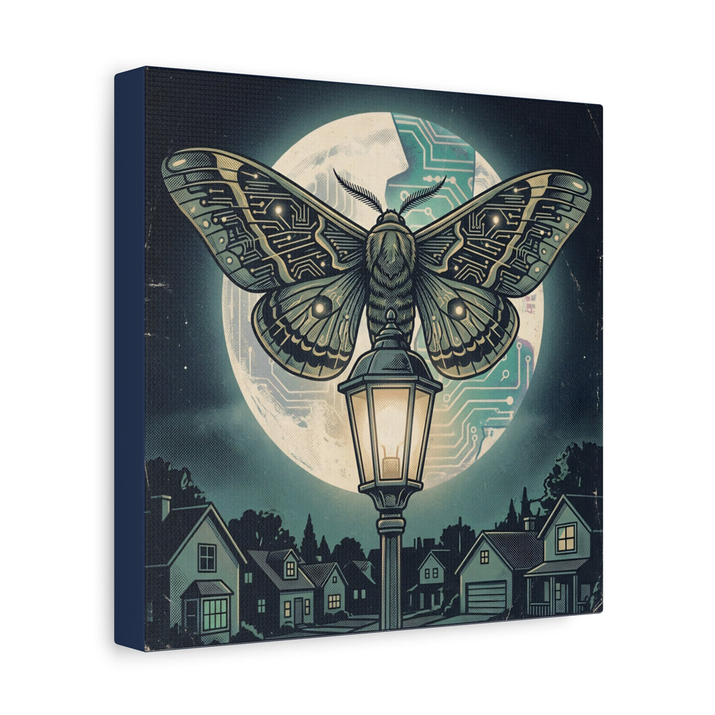 Circuit Moth | Matte Canvas